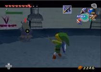 une photo d'Ã©cran de The Legend of Zelda - The Windwaker sur Nintendo Gamecube